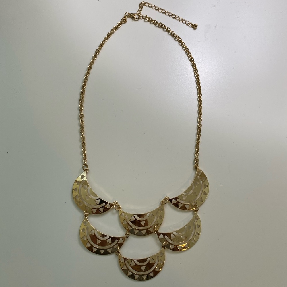 Gold necklace